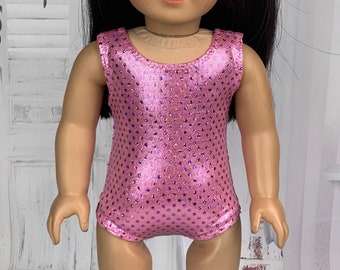 Sparkle Leotard - Choose Color - Doll Clothes fits 18" Dolls