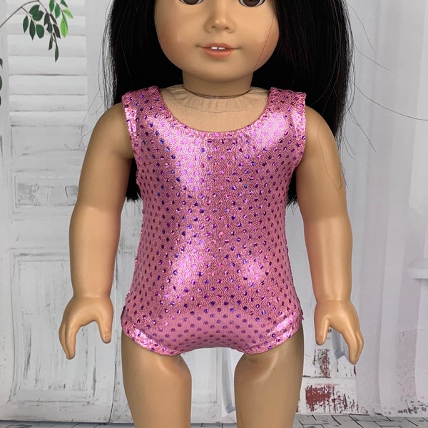 Sparkle Leotard - Choose Color - Doll Clothes fits 18" Dolls