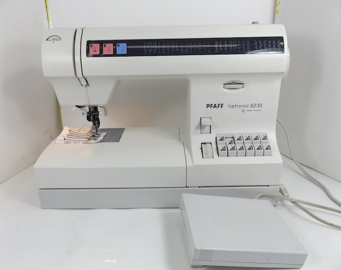 Pfaff Sewing Machine Model Tiptronic 6230 Working Etsy