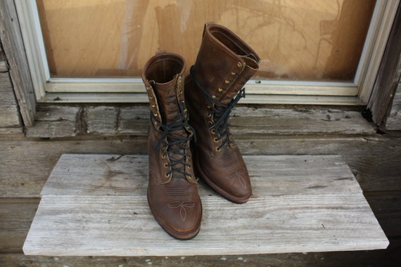 chippewa packer boots for sale