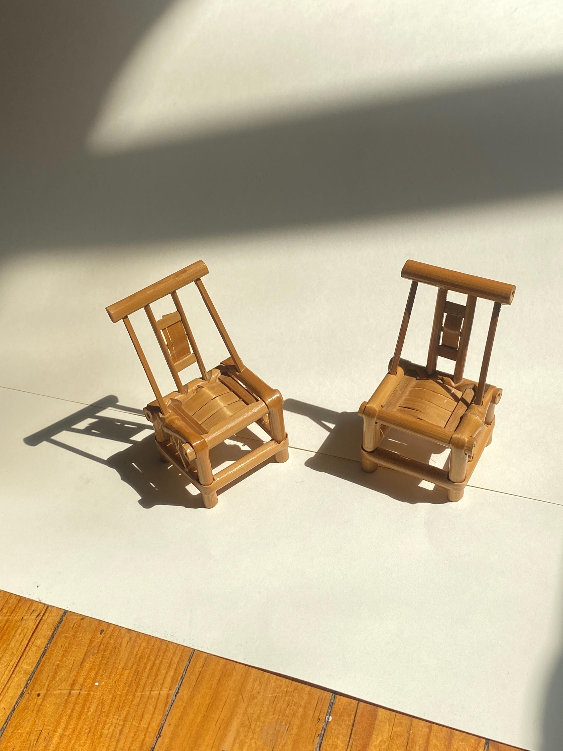 ヴィンテージ ミニチュアチェア 2脚セット - Etsy 日本