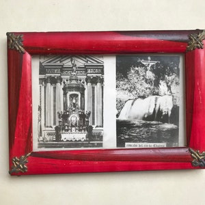 Antique framed photographs, Señor de Chalma