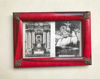 Antique framed photographs, Señor de Chalma