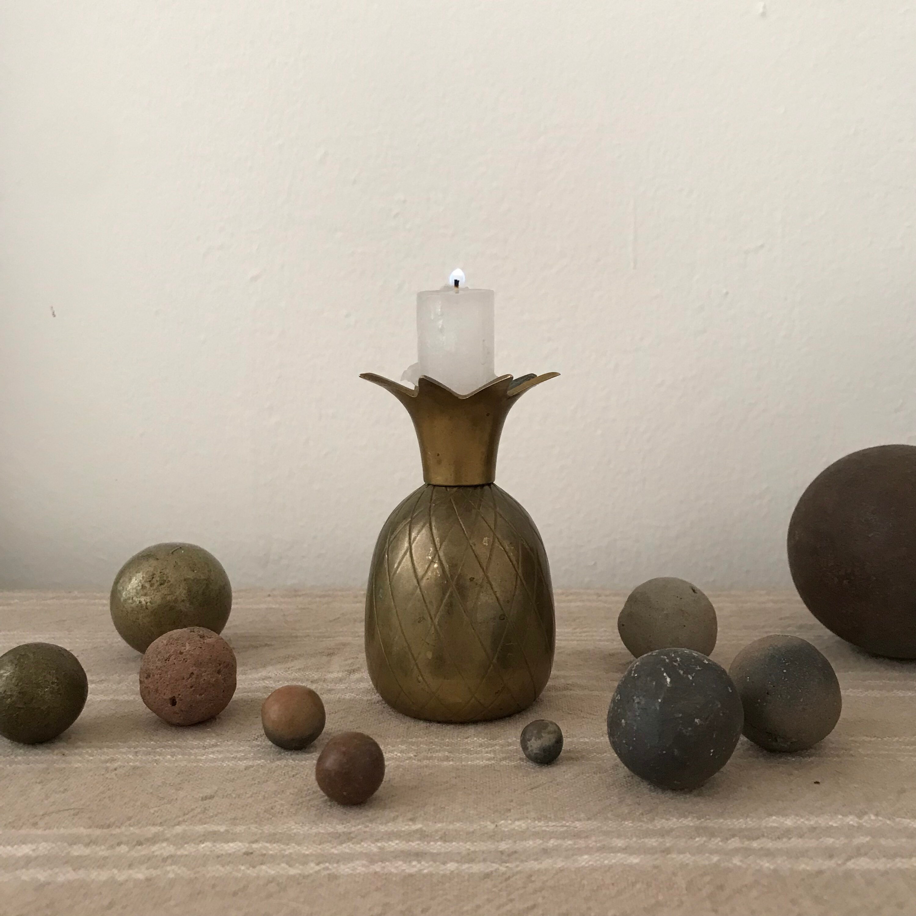 パイナップルのキャンドルホルダー。 - Etsy 日本