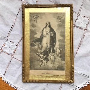 Antique Immaculate Conception Virgin.