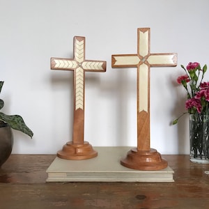 Wood cross from State of Mexico.