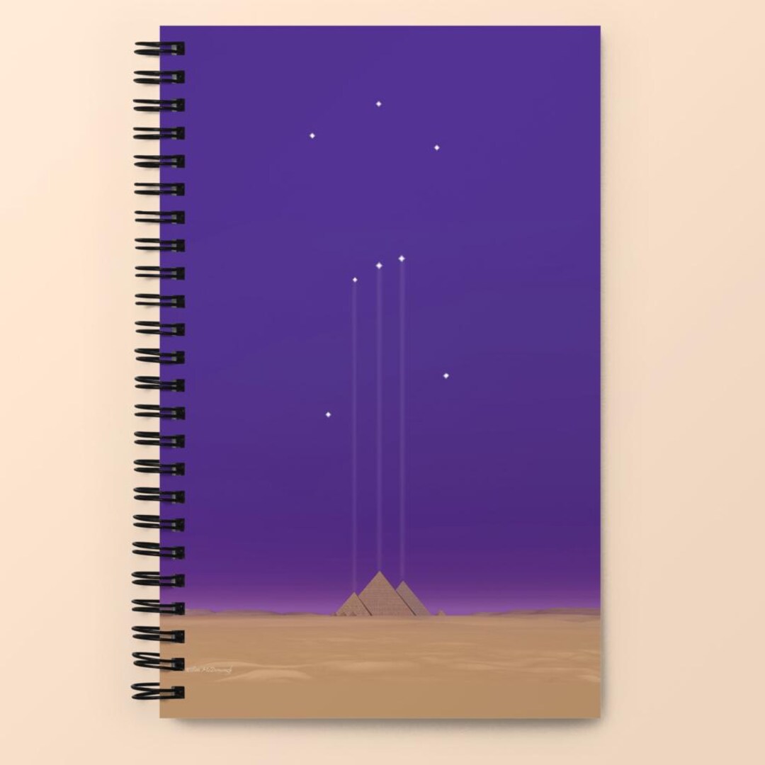 Orion Spiral Notebook, Egyptian Mysteries Dream Journal, Gift for Men ...