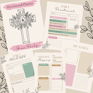 Floral Devotional Planner Download