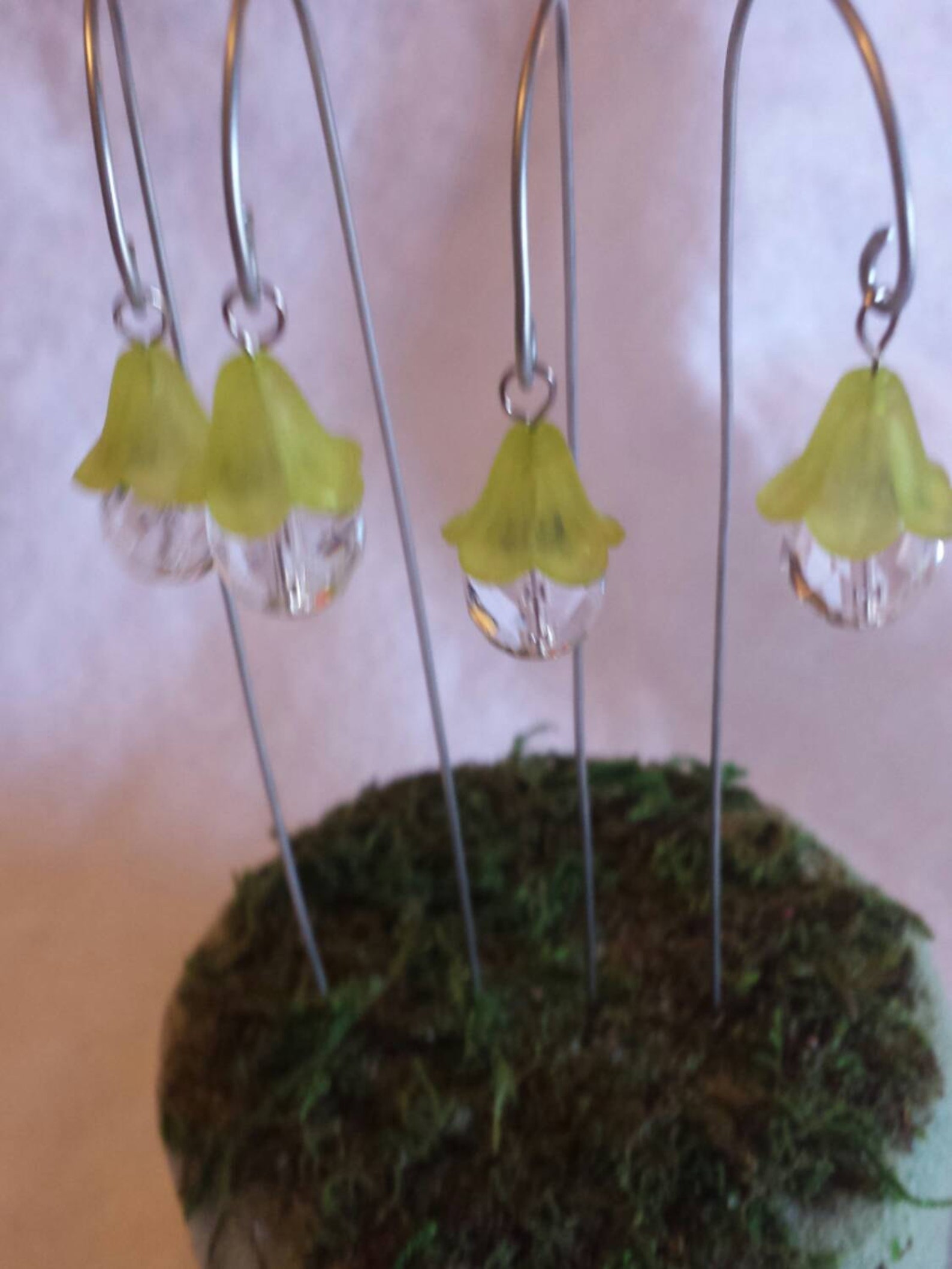 Miniature Fairy Garden Accessories. Fairy Lanterns. Set of 4. Etsy