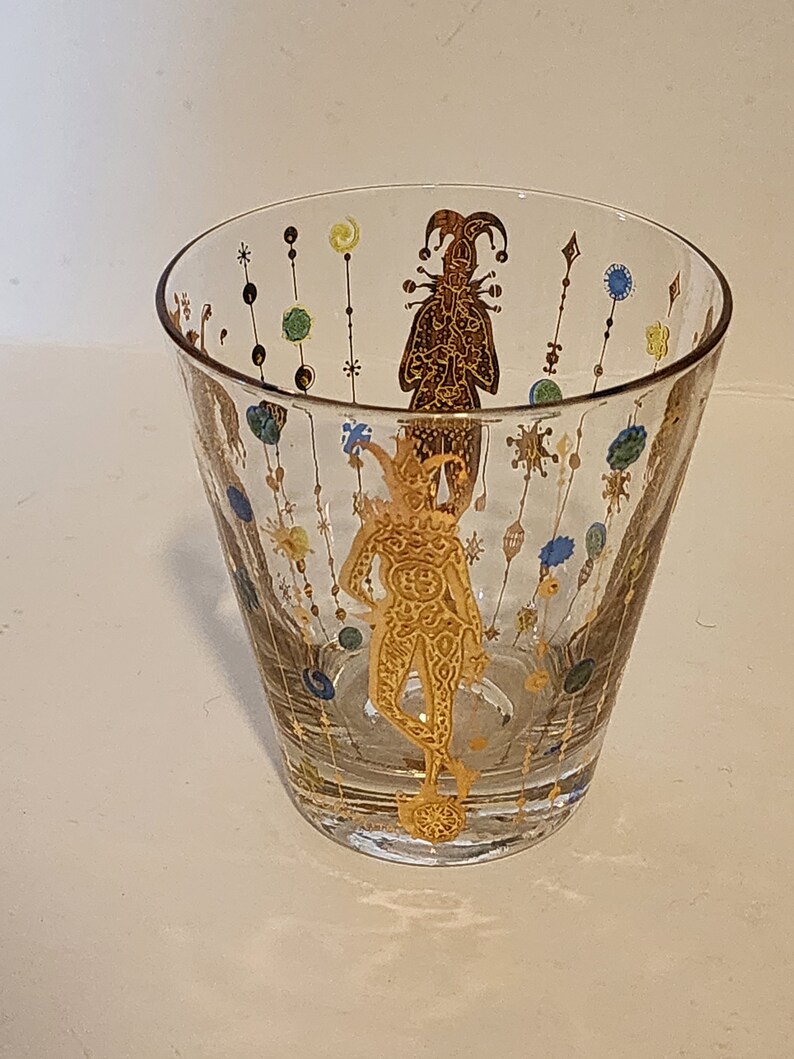mardi gras jester glasses