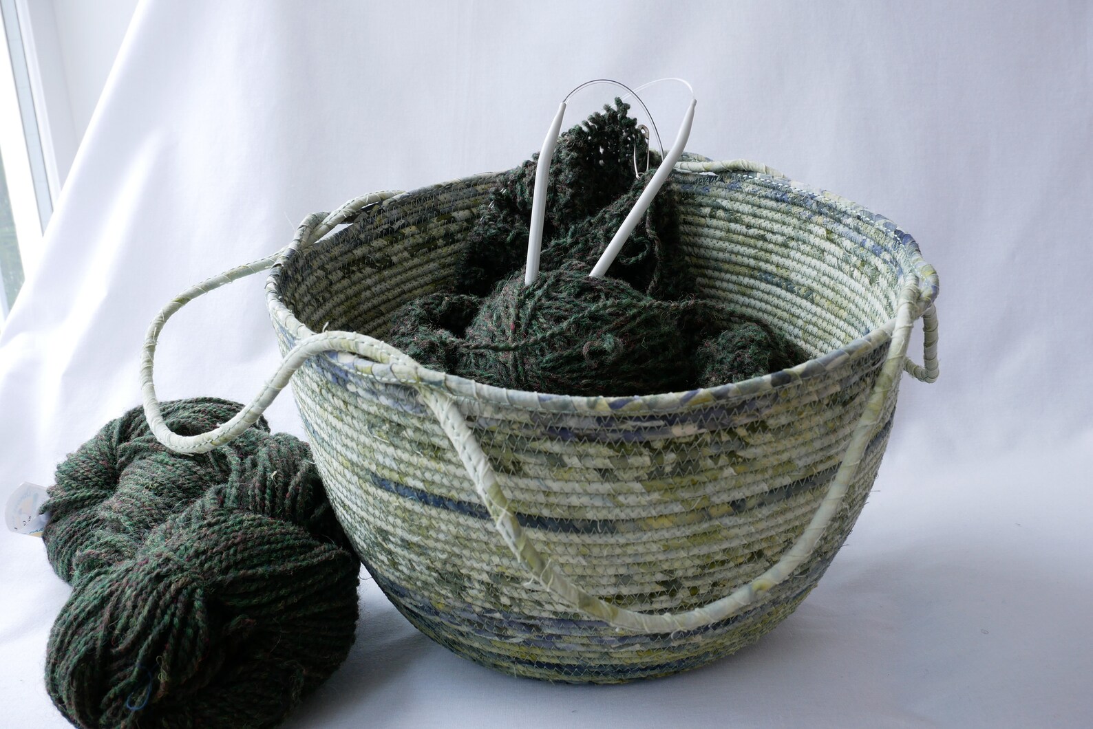 Large Rope Basket Kit Primary Colours Craft Kit rope Bowl Etsy Canada