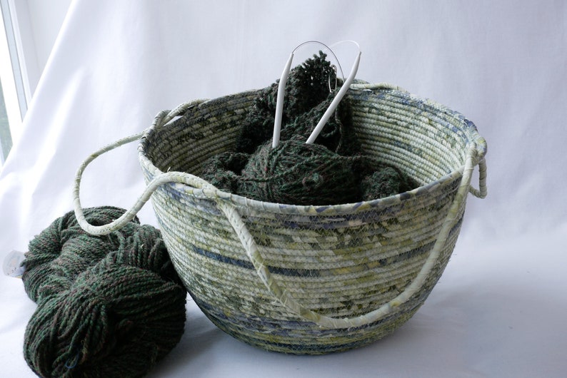 Large Rope Basket Kit Primary Colours Craft Kit rope Bowl Etsy Canada