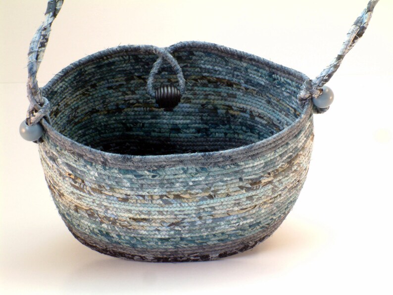 Rope Purse Batik Baskets Pattern PDF Clothesline Cord Etsy