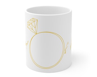 Taza de café Dama de Honor 11oz