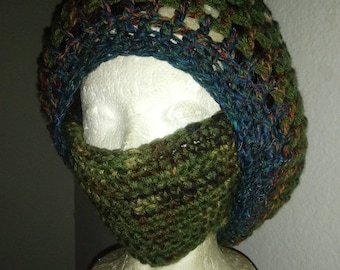 Custom Crocheted Face Masks // Face Shields // Handmade Fashion Masks // Face Covers // Made To Order