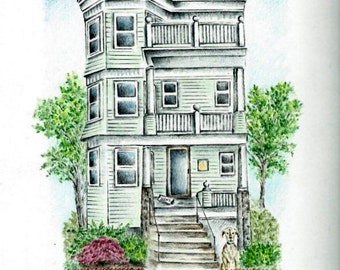 House Drawing / House Portrait