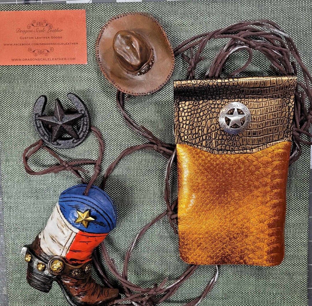 Leather Rodeo Committee Badge Holder Just in Time for the Houston Leather Rodeo Committee Badge Holder Just in Time for the Houston