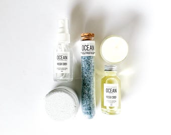 Essential Oil Ritual Bath Set | Aromatherapy Self-Care Gift