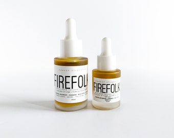 FIREFOLK herb infused facial oil.