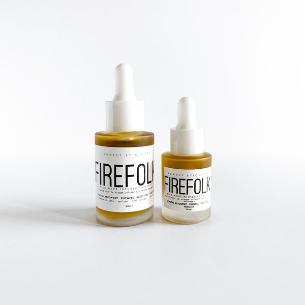 FIREFOLK herb infused facial oil.