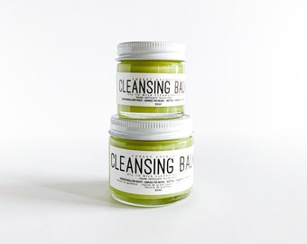 CLEANSING BALM.  Oil to milk facial cleansing balm.  Wildcrafted herbal facial cleansing balm.