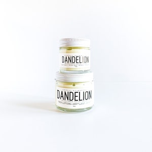 Dandelion. Dandelion facial cream. Wildcrafted organic dandelion facial cream. image 1