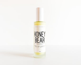 Honey Bear turmeric, chamomile, and honey gel cream facial cleanser.