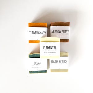ORGANIC SOAPS || hand made, organic, cold process soaps