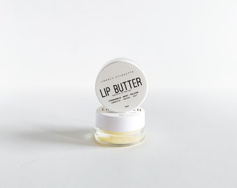 Lip Butter.  Natural lip balm.  Chamomile lip balm.  All natural.  Handmade.