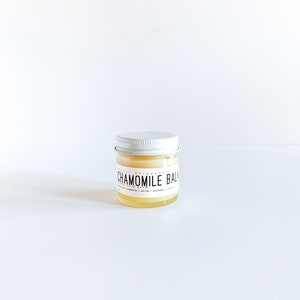 CHAMOMILE BALM || Organic herb infused healing balm w/ wild poplar bud resin