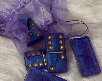 Lavender Dominoes Set