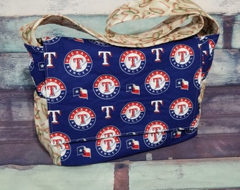 Ready to Ship Texas Rangers Diaper Bag