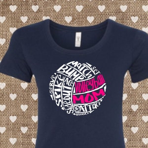 Volleyball mom shirt, Women's volleyball shirt, volleyball game day t-shirt, volleyball mom tee, volleyball life shirt, Women's game day tee