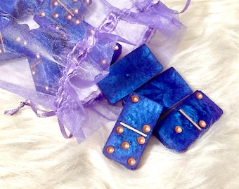 Lavender Dominoes Set