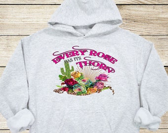 Every Rose Has It's Thorns Youth Hoodie