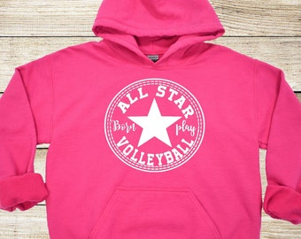 All Star Volleyball Youth Hoodie