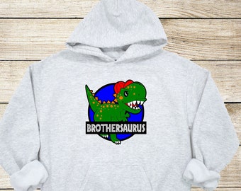 Brothersaurus Youth Hoodie