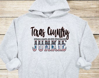 Texas Country Junkie Youth Hoodie