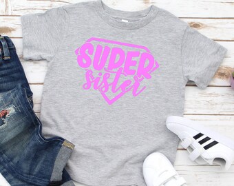 Super Sister Toddler Shirt