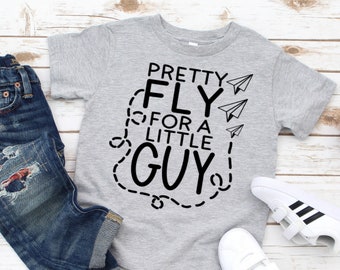 Pretty Fly For A Little Guy Toddler Shirt
