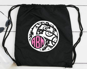 Monogram Volleyball Drawstring Bag