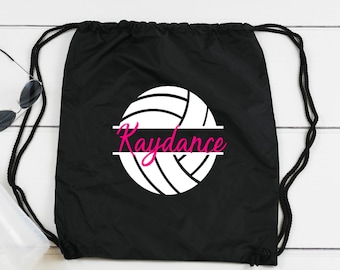 Monogram Volleyball Drawstring Bag