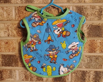 Ready to Ship Cowboy Bib Apron