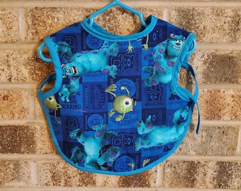 Ready to Ship Monsters Inc Bib Apron