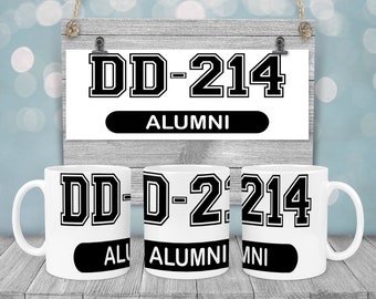 DD-214 Alumini Coffee Mug