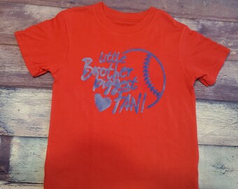 Ready To Ship Softball Baseball Brother Toddler Tee Size 5T