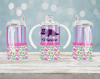 Dinosaur Monogram Sippy Cup