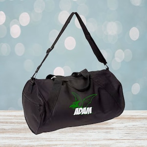 Dinosaurier Monogramm Fass Seesack, Dinosaurier Seesack, Personalisierter Seesack, Monogramm Seesack, Dinosaurier