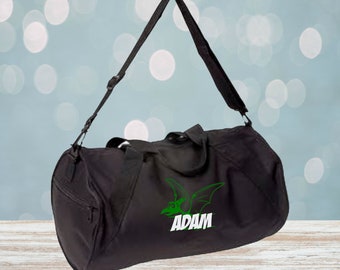 Dinosaur Monogram Barrel Duffel Bag