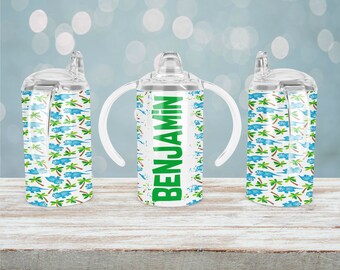 Dinosaur Monogram Sippy Cup